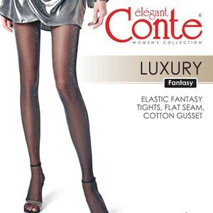 Conte Luxury 30 Den - Fantasy Women's Tights with a Shiny Lurex